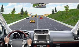 Highway Prado Racing Game Cartaz