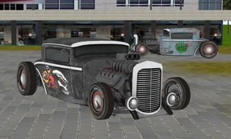 Real Time Hot Rod Racers Sim Plakat