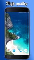 Скалы и море видео обои скриншот 1