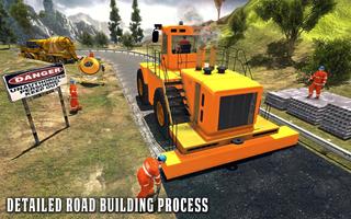 Road Builder Construction poster