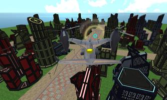 sci fi airplane helicopter 3D syot layar 2