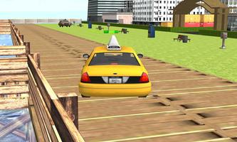 vegas taxi car parking sim 3D اسکرین شاٹ 2