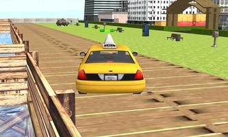 vegas taxi car parking sim 3D screenshot 2