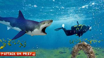 Wild Blue Shark Underwater Sea Adventure screenshot 2