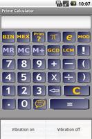 Prime calculator اسکرین شاٹ 2