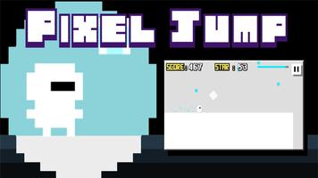 Poster Pixel Jump - Star Seeker