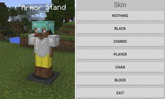 Armor Stand Mod (Android) Affiche