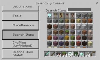 Inventory Tweaks Addon تصوير الشاشة 1