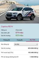 Bảng giá xe oto - car price screenshot 3