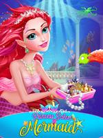 Mermaid Princess Spa Salon -Makeover Game Affiche