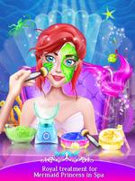 Mermaid Princess Spa Salon -Makeover Game capture d'écran 2