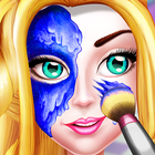 Sweet Rainbow Salon - Princess Makeup Game icône