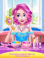 Sweet Rainbow Salon - Princess Makeup Game capture d'écran 1