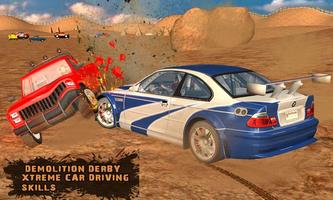 Demolition Derby Crash Race 3D capture d'écran 1