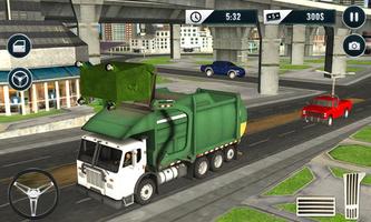 Trash Truck Simulator 3D capture d'écran 1