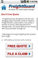 FreightGuard Insurance poster