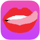Adult Pixel Stickers Emojis icône