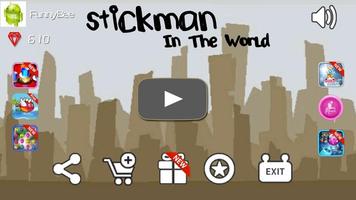 Hero Stickman (in the World) Cartaz