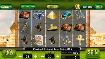 Pharaoh Hot Slots Casino 2 Affiche