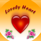 Lovely Heart - Live Wallpaper icône