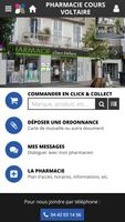 Pharmacie Cours Voltaire ポスター