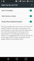 DAC Fix for LG V10 Affiche