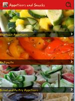 Appetizers And Snacks Recipes captura de pantalla 3