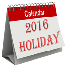 World Holiday Calender 2016 ícone