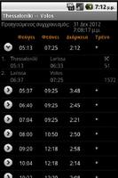 Greece Train Schedules Ekran Görüntüsü 1