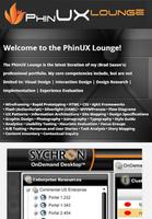 PhinUX Lounge Poster