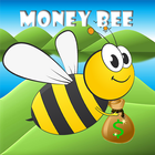 abeille d'argent icône