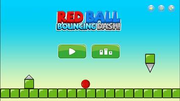 Red Ball Bouncing Dodge Dash 2 Affiche