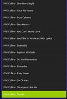 Phil Collins Best Collection screenshot 1