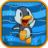 Racing Penguin Jetpack Wings 2 icon