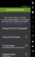 PHILIPPINES FM ONLINE capture d'écran 1