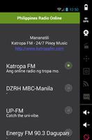 Philippines Radio Online ภาพหน้าจอ 1