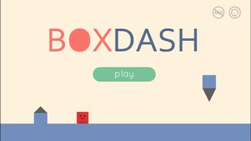 Box Dash: Square Run Spikes! Affiche