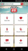 Phillips 66 Gas Station Finder โปสเตอร์