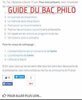 برنامه‌نما Philosophie (Cours&Citations) عکس از صفحه