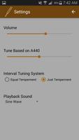Play in Tune: Tuner Trainer capture d'écran 3
