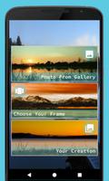 Nature Photo Frame الملصق