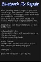 Bluetooth Fix Repair اسکرین شاٹ 1