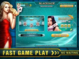 BlackJack Multiplayer Vegas! capture d'écran 1