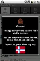 Radio for Norway (free app) poster