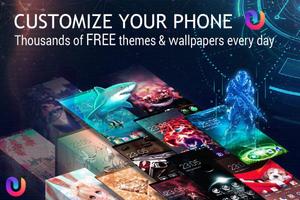 U Launcher 3D PRO – Free Themes , Cool Wallpaper captura de pantalla 3