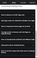 Phone Lock Your App Tip تصوير الشاشة 3