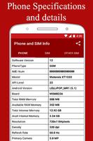 Phone and SIM Info plakat