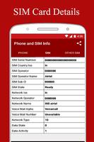 Phone and SIM Info স্ক্রিনশট 1