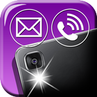 Phone Call Flash Led Light App icône