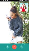 برنامه‌نما Instant Video Call Ariana Grande live 2018 عکس از صفحه